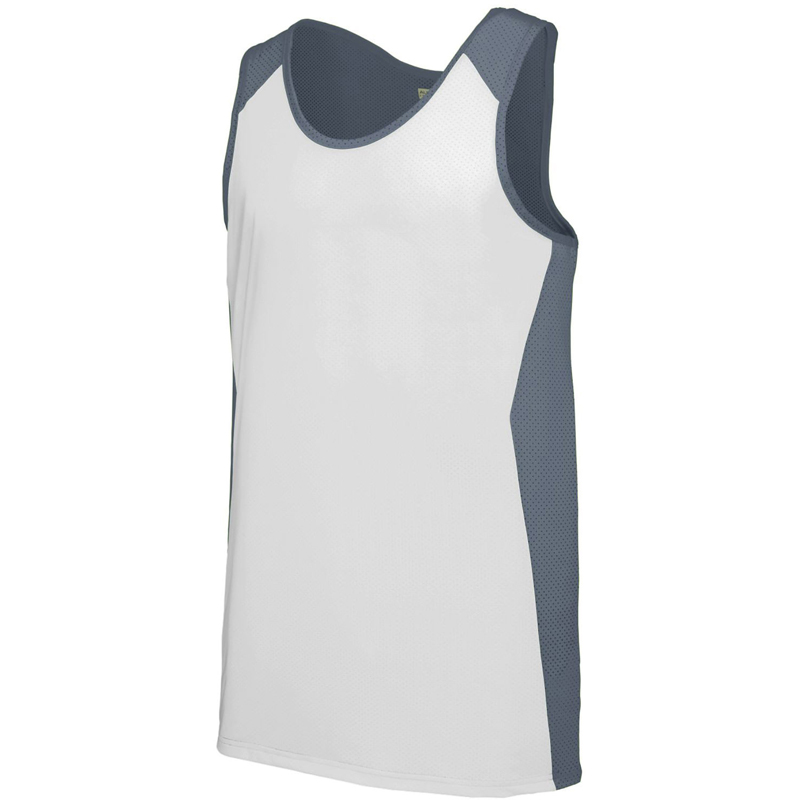 Youth Wicking Poly/Span Mesh Racerback Jersey